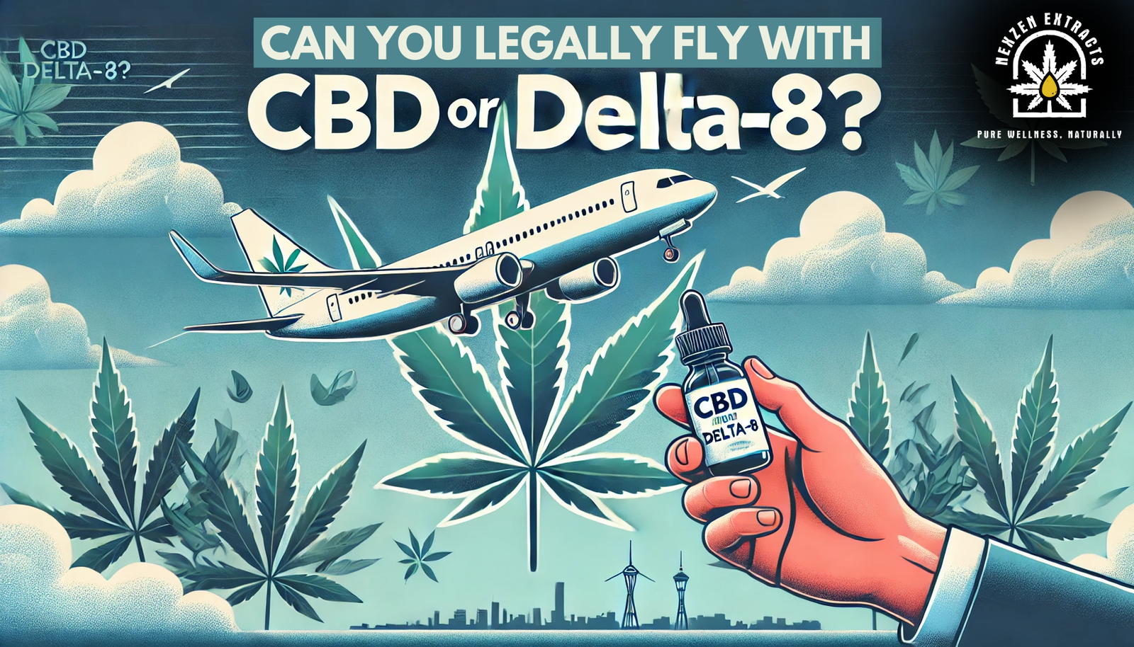 Fly with Delta 8 CBD