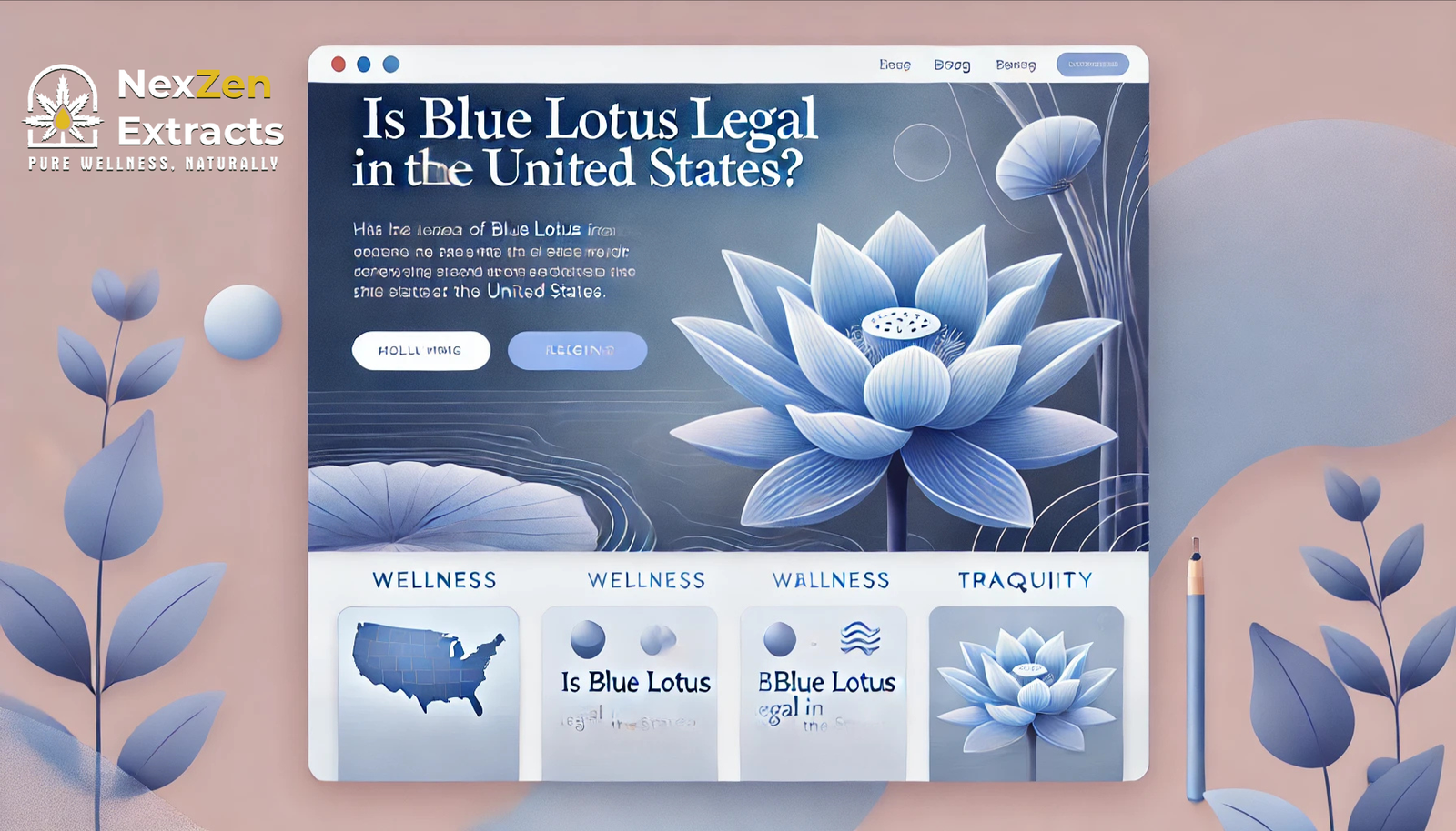 Is Blue Lotus Legal in United States.