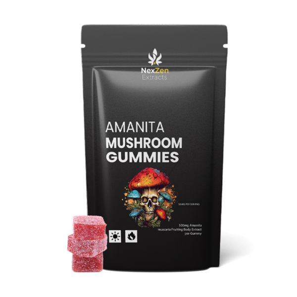 Amanita Mushroom Gummies 500mg