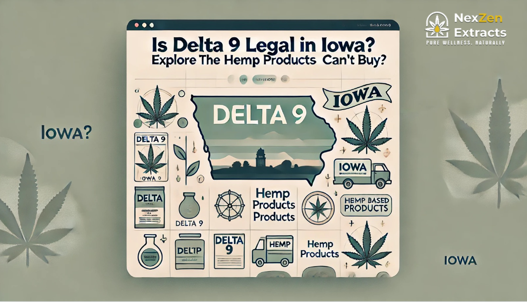 Is Delta 9 Legal in Iowa? [Explore the Hemp Products You Can’t Buy]