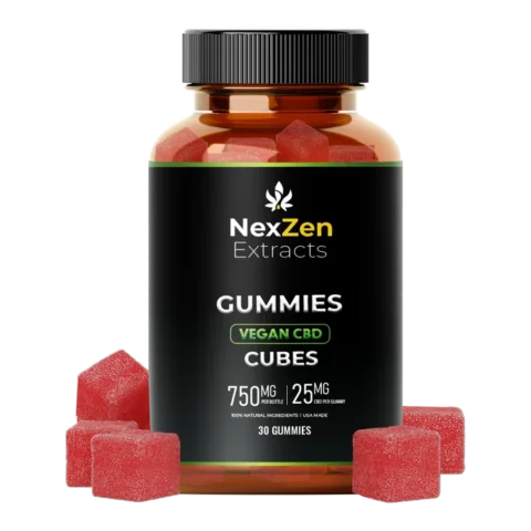 Vegan CBD Gummies (Cubes)