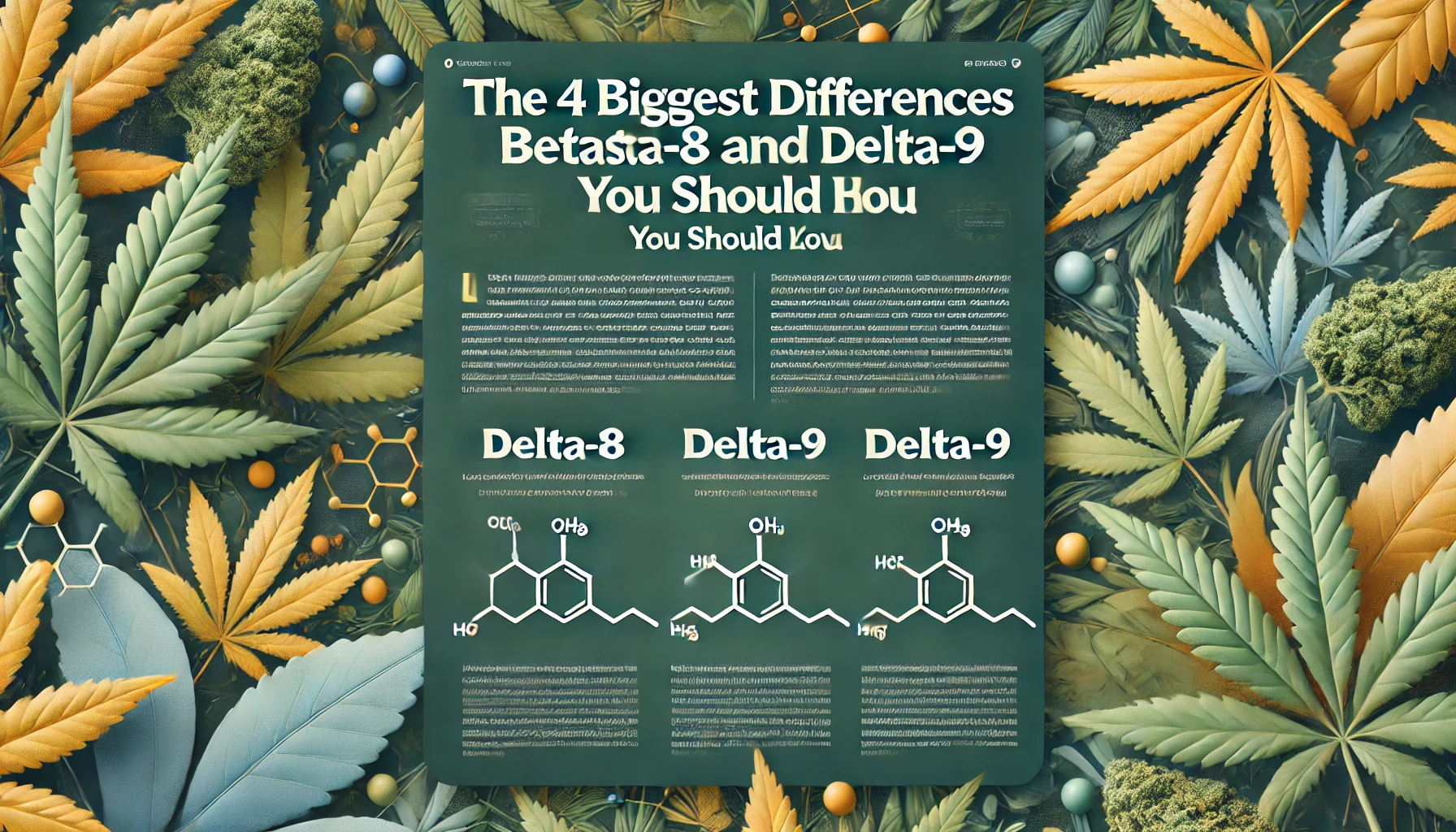 Delta 8 and 9 difference