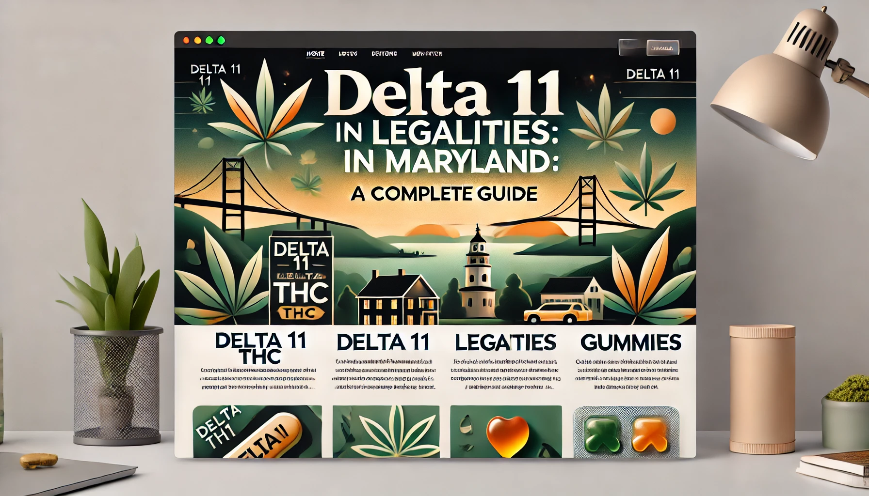 Delta 11 Legalities in Maryland: A Complete Guide