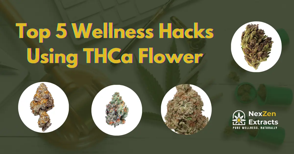 Top 5 Wellness Hacks Using THCa Flower