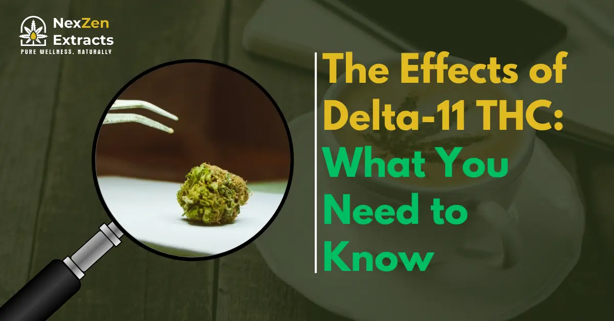 The Effects of Delta-11 THC: What You Need to Know