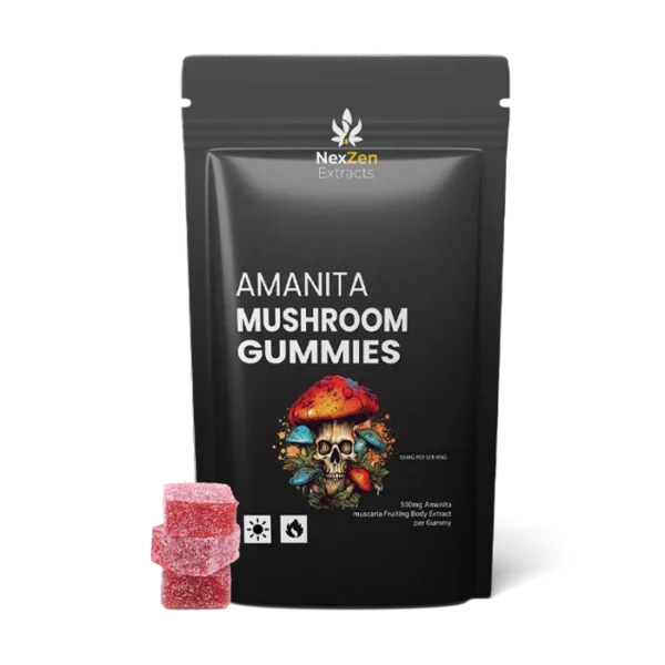 Amanita Mushroom Gummies 500mg