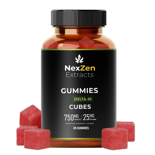 Delta-10 Gummy Cubes