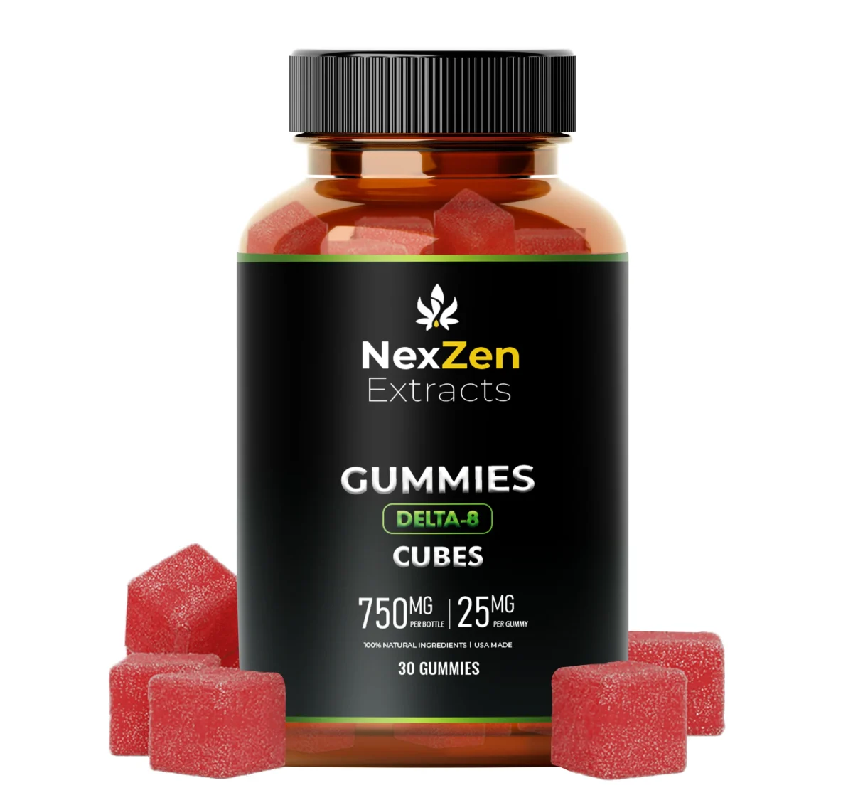 Delta-8 Gummy Cubes - Image 1