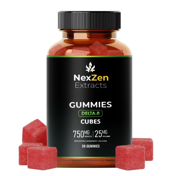 Delta-8 Gummy Cubes
