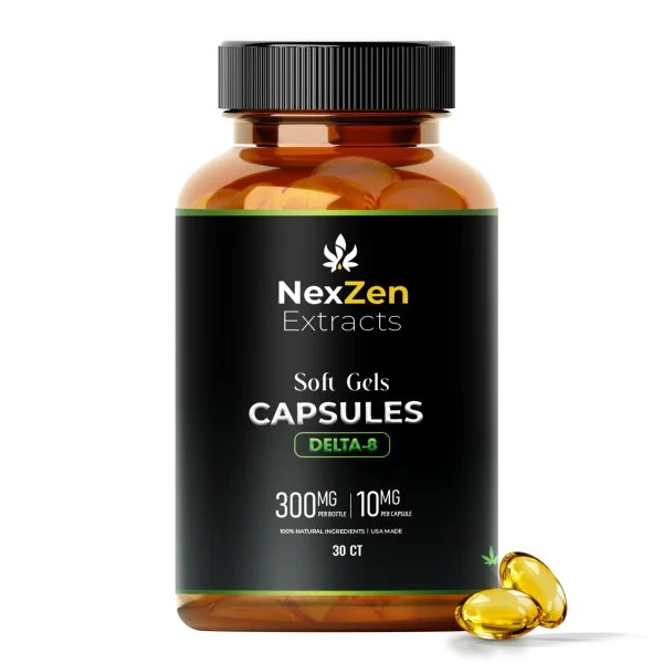 Delta-8 Soft Gels Capsules
