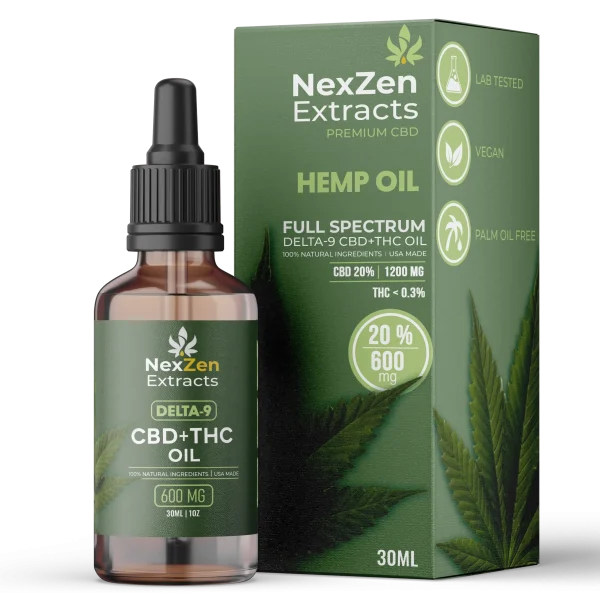 Delta 9 Oil (CBD + THC Oil)