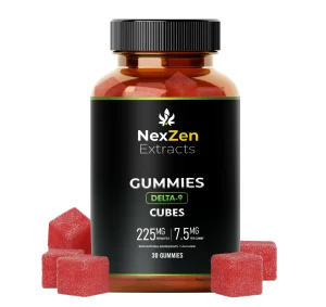 Delta–9 THC Gummy Cubes