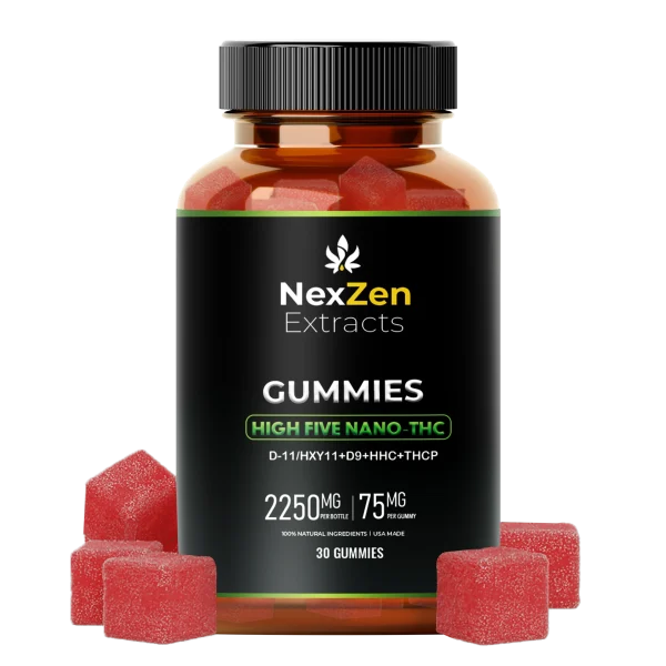 High Five Nano-THC Gummies – D-11/HXY11+D9+HHC+THCP
