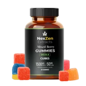 Mixed Berry Delta 8 Gummies – 1500mg