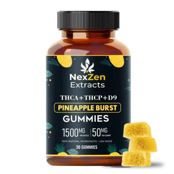 THCA+THCP+D9 Pineapple Burst Gummies