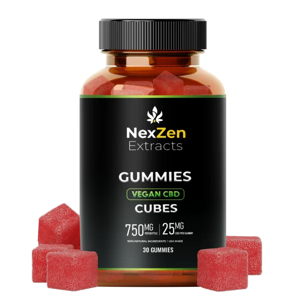 Vegan CBD Gummies (Cubes)