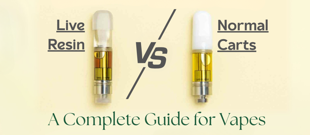 normal carts vs live resin carts