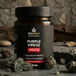 Purple Oreoz Indica Thca Flower