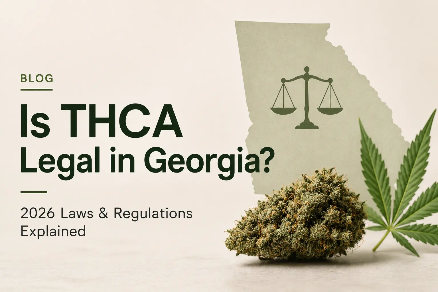Is THCA legal in Georgia?