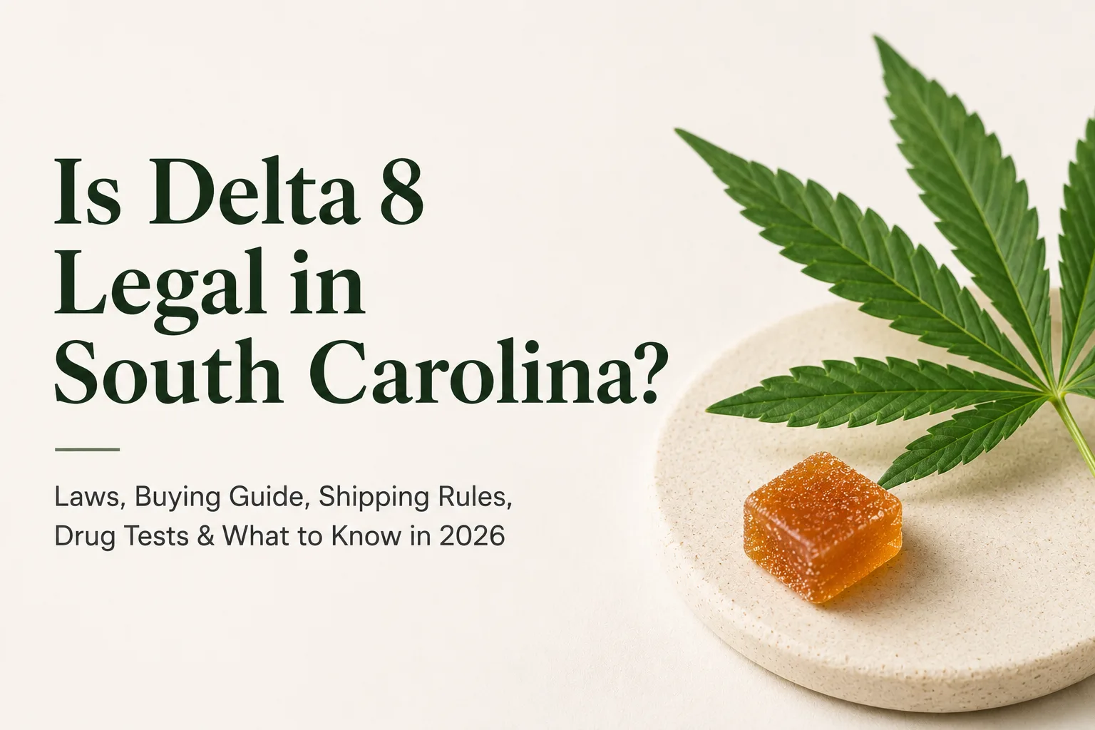 Is delta 8 legal in south Carolina
