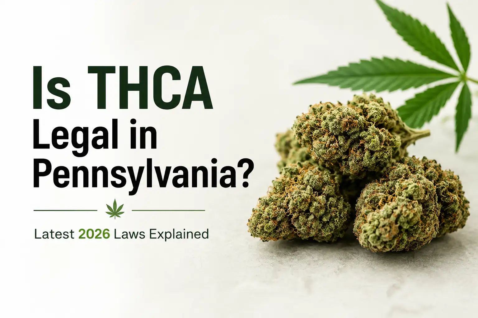 Is THCA Legal in Pennsylvania