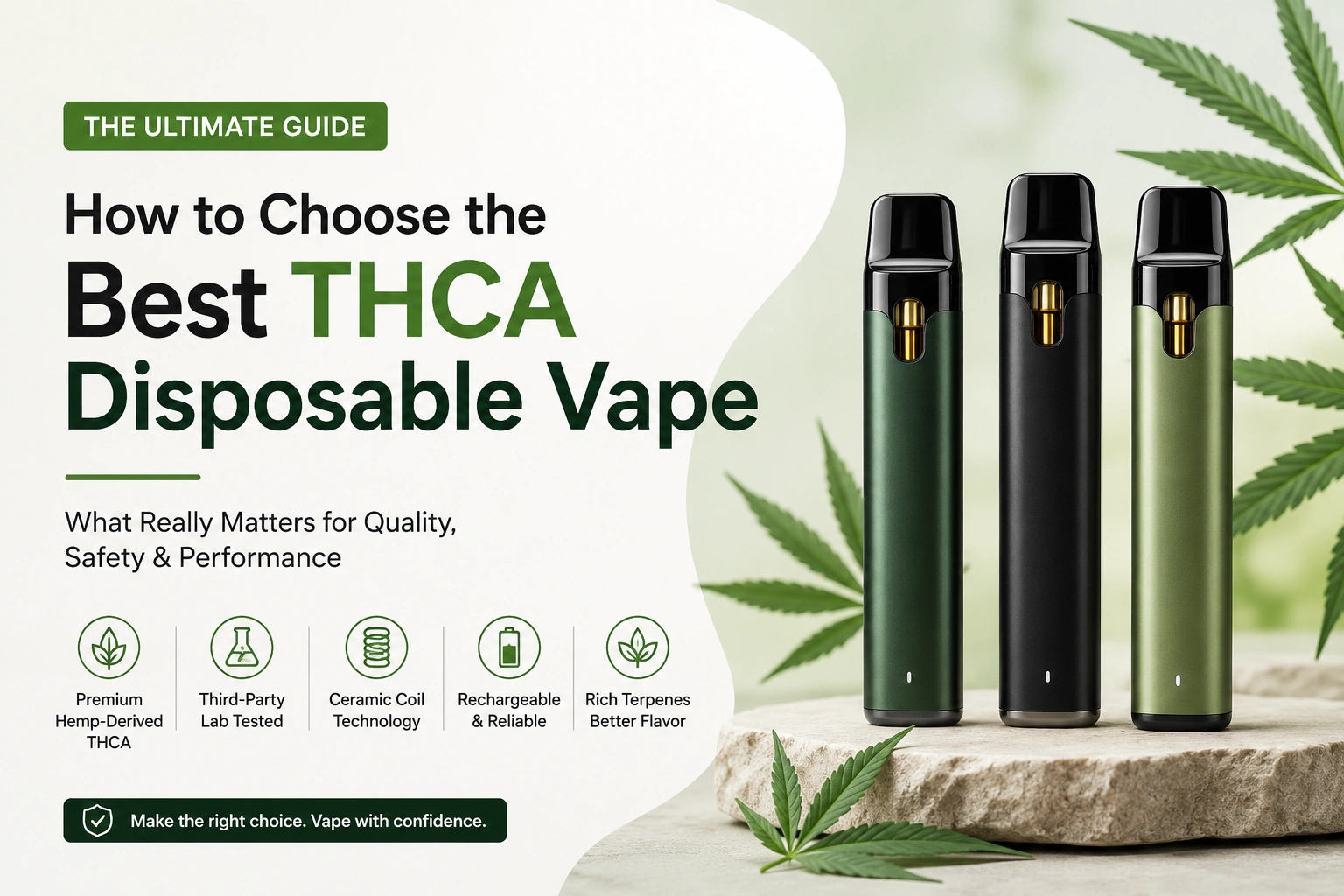 How to choose best thca disposable vape