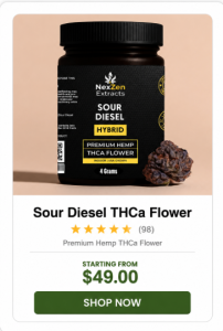 Sour Diesel THCa Flower